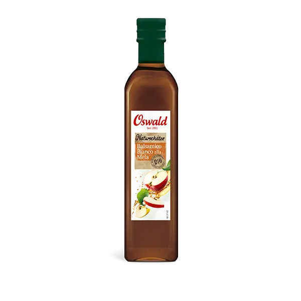 Grosse Flasche Bio Apfel Balsamico Essig Naturschätze, Öl & Essig, Oswald