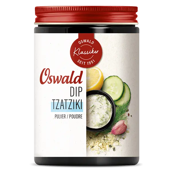 Kleine Dose Tzatziki Dip, Saucen, Oswald