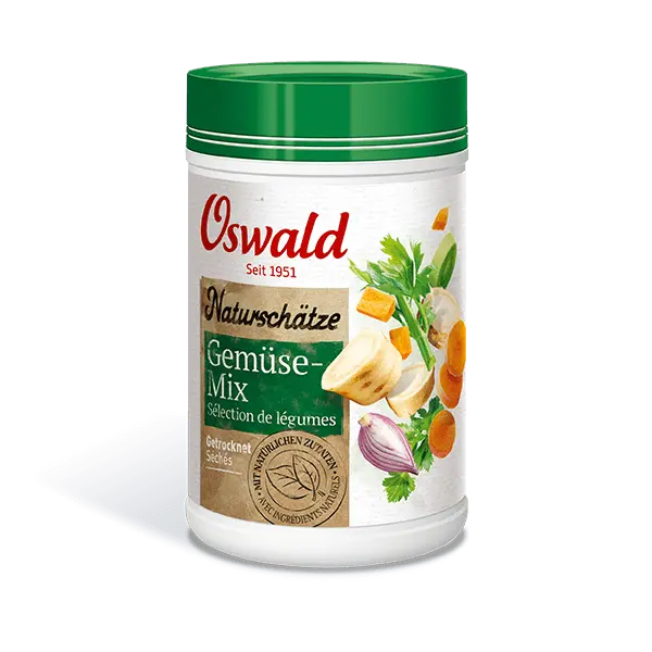 Grande boîte Sélection de Légumes Trésors de la Nature, Bouillons, Oswald