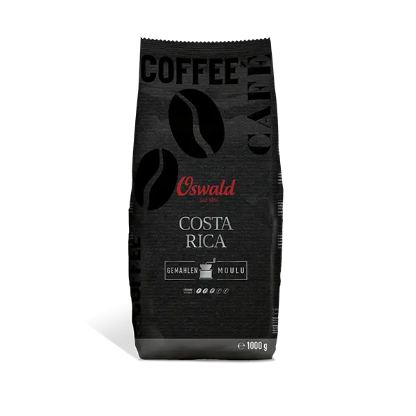 Grosser Beutel Kaffee Costa Rica (gemahlen), Kaffee, Oswald