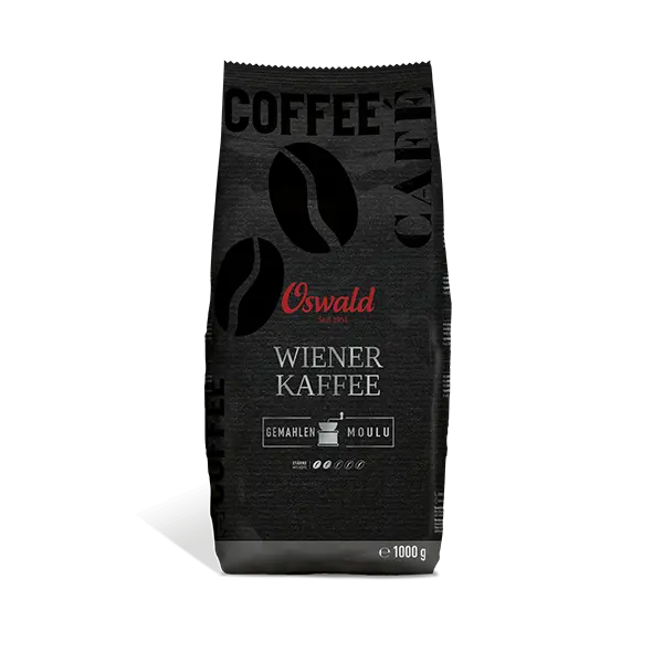 Grosser Beutel Wiener Kaffee (gemahlen), Kaffee, Oswald