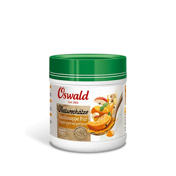 Mittlere Dose Kürbissuppe Pur Naturschätze, Suppen, Oswald
