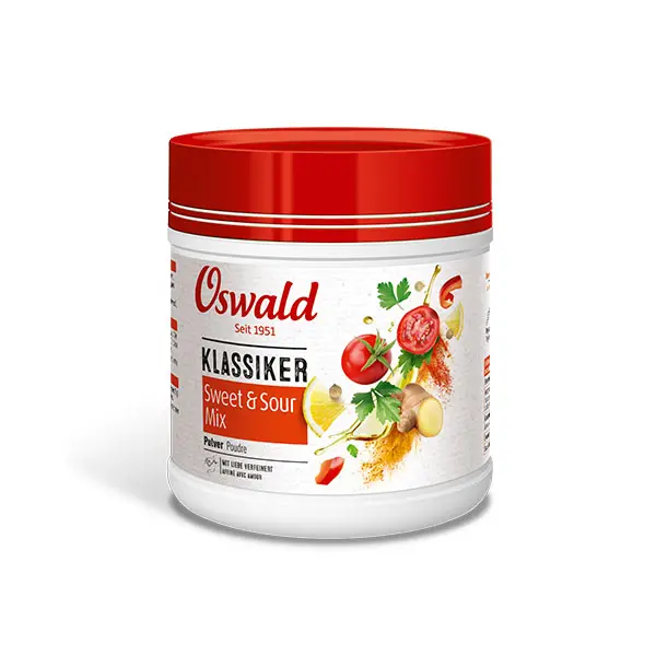 Mittlere Dose Sweet & Sour Mix, Gewürze, Oswald
