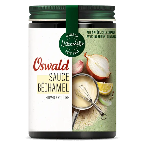 Kleine Dose Sauce Béchamel Naturschätze, Saucen, Oswald