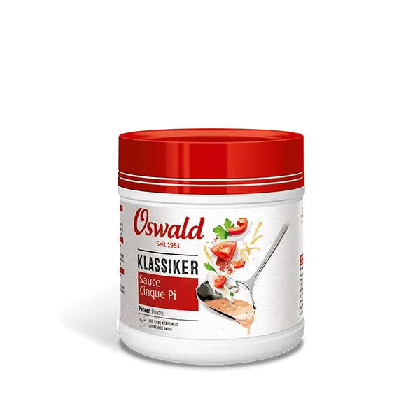 Mittlere Dose Sauce Cinque Pi, Saucen, Oswald
