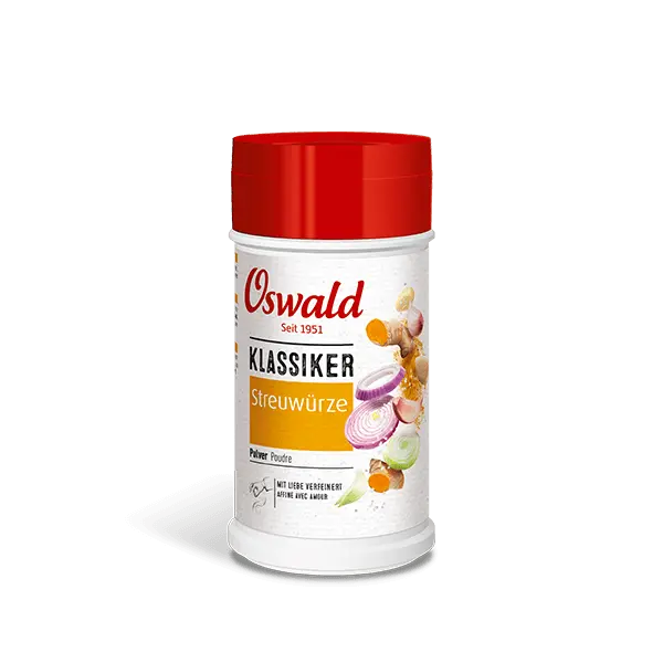 Kleine Dose Streuwürze, Gewürze, Oswald