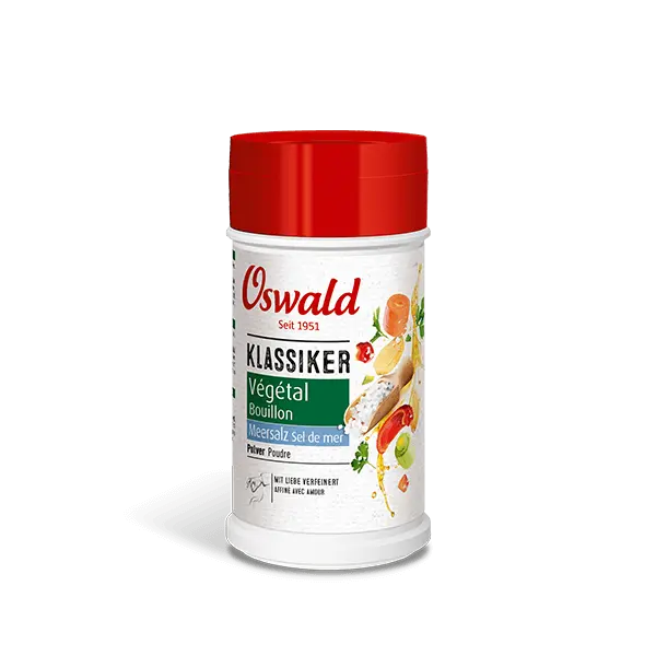 Kleine Dose Végétal Bouillon Meersalz, Bouillon, Oswald
