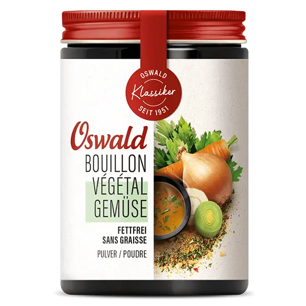 Kleine Dose Végétal Gemüsebouillon fettfrei, Bouillon, Oswald
