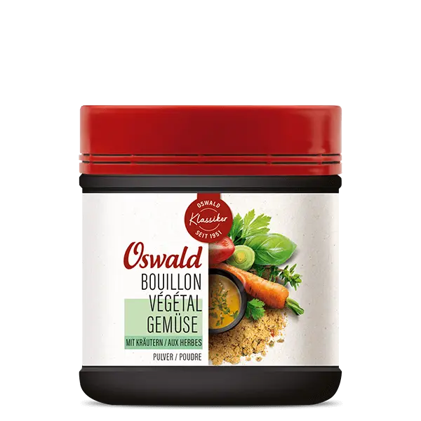 Mittlere Dose Végétal Bouillon Kräuter, Bouillon, Oswald