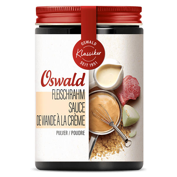 Kleine Dose Fleischrahmsauce, Saucen, Oswald